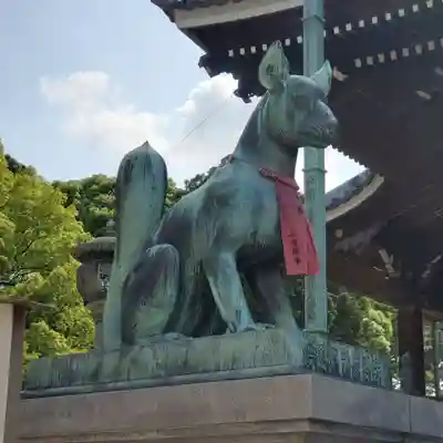 豊川閣　妙厳寺の狛犬
