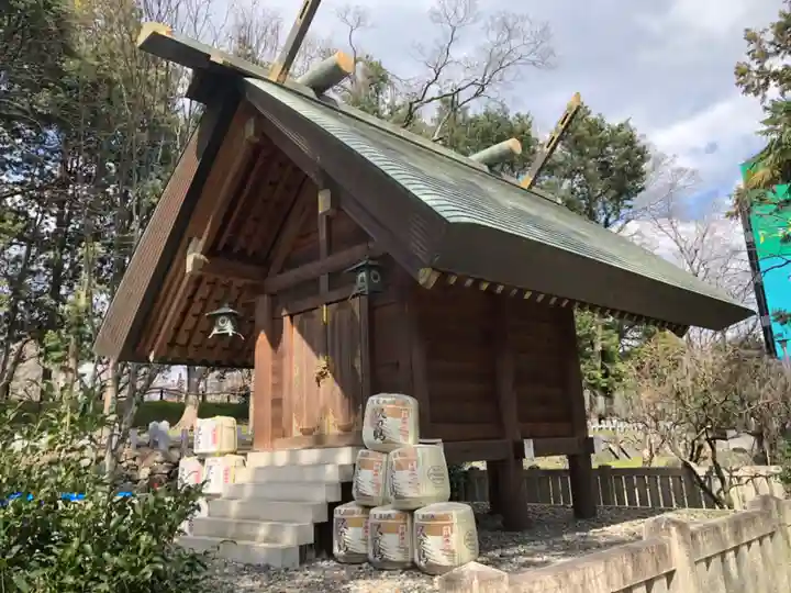 茨木神社の本殿・本堂