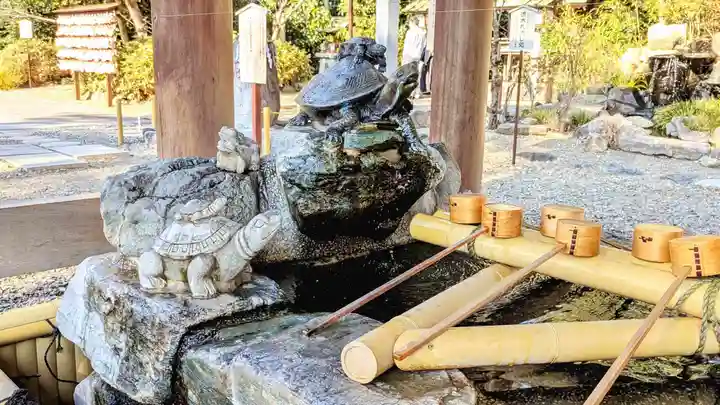 櫻木神社の手水舎