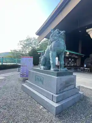 常陸国出雲大社の狛犬