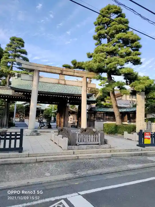 六郷神社の鳥居