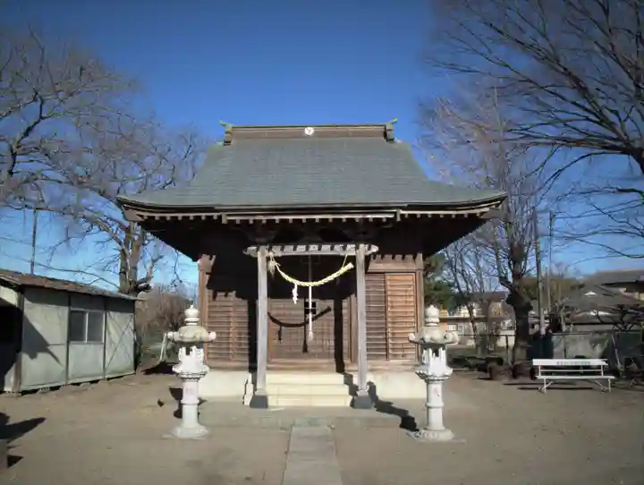 天王神社の本殿・本堂