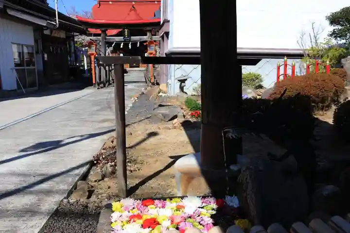 大鏑神社の手水舎