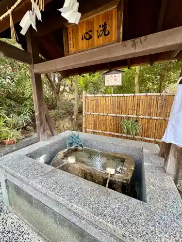 宇野八幡宮の手水