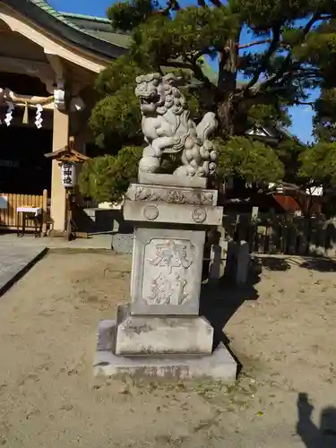 大江神社の狛犬