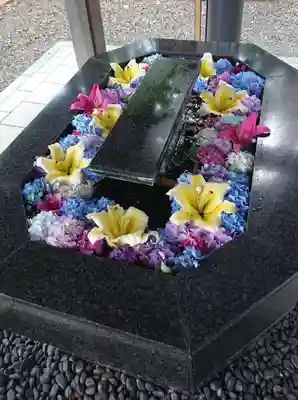 新琴似神社の手水舎