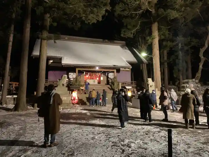 山家神社の初詣