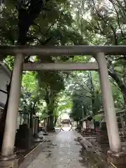 ときわ台天祖神社の鳥居