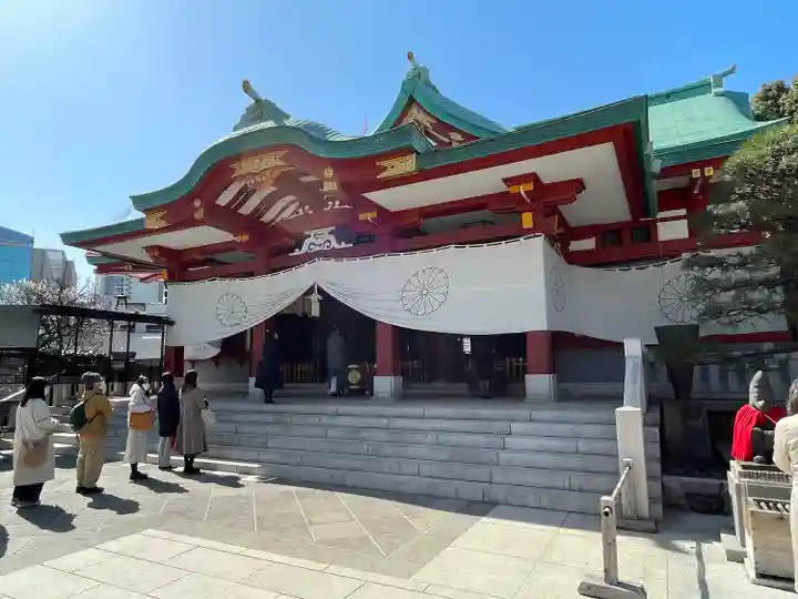 日枝神社の本殿・本堂