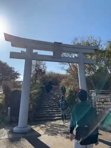 彌彦神社奥宮（御神廟）の鳥居