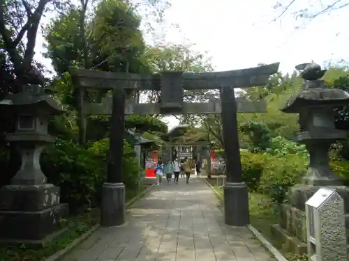 江島神社の鳥居