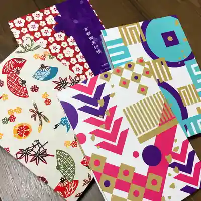 京都絵柄の帳面です