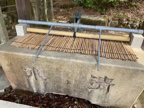 尾張冨士大宮浅間神社の手水