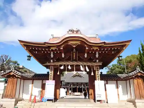 射楯兵主神社の山門