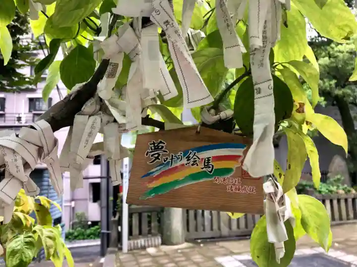 高輪神社の絵馬