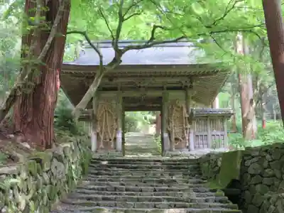 百済寺の山門・神門