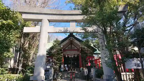 江東天祖神社の鳥居