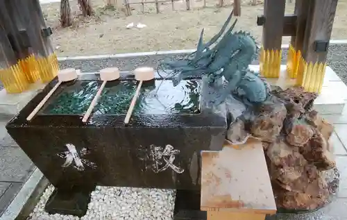 西野神社の手水