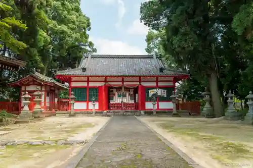 久度神社の本殿・本堂