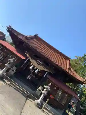 櫛代賀姫神社の本殿・本堂