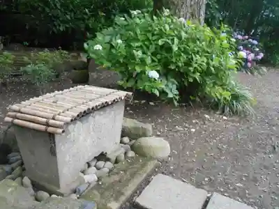 蛇苦止明神（蛇苦止堂）の手水舎