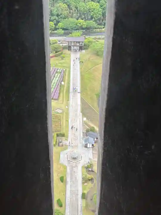 東本願寺本廟 牛久浄苑(牛久大仏)の景色