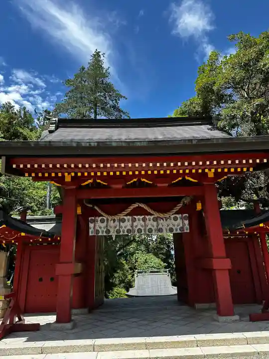 一之宮貫前神社の山門・神門