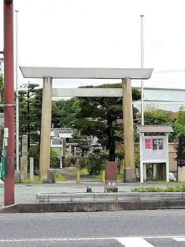 西神明社の鳥居