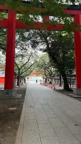 花園神社の景色
