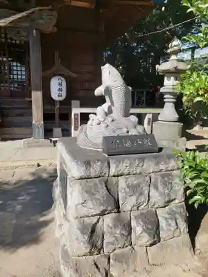 栗橋八坂神社の狛犬