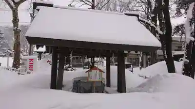 新琴似神社の手水舎