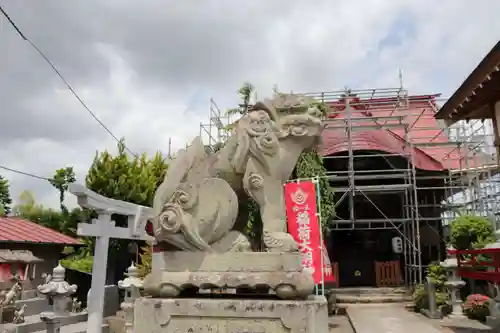 大鏑神社の狛犬