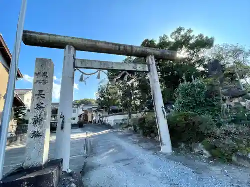 長谷神社の鳥居