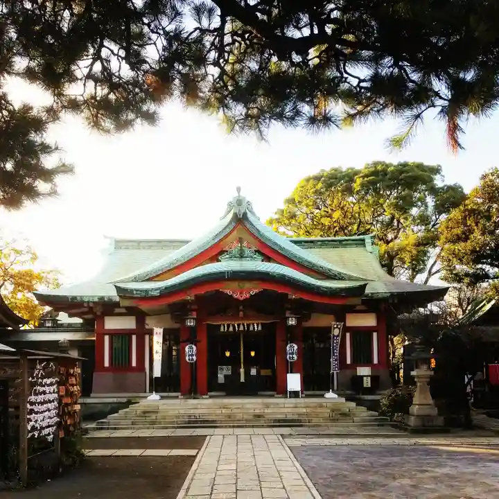 品川神社の本殿・本堂