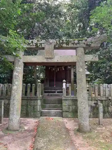 二兒神社の鳥居