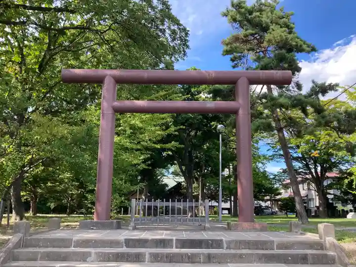 厚別神社の鳥居
