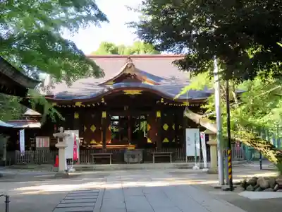渋谷氷川神社の本殿・本堂