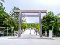 伊勢神宮内宮(皇大神宮)の鳥居