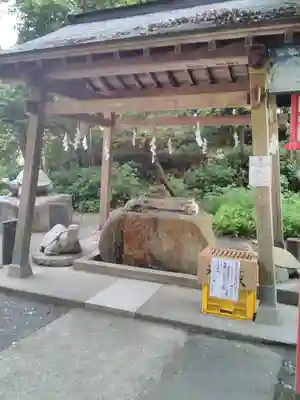亀岡八幡宮の手水舎
