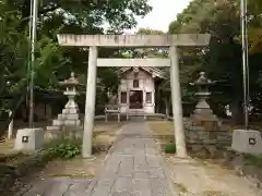 若宮八幡社の鳥居