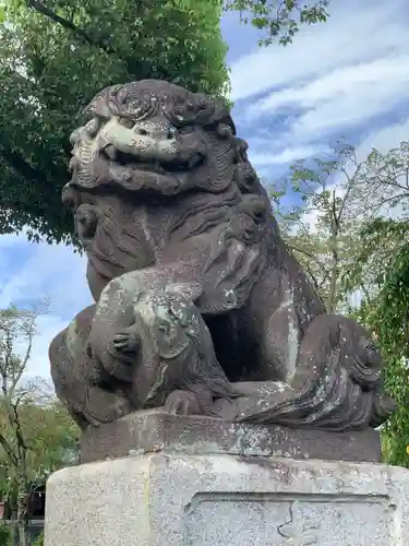 富士山本宮浅間大社の狛犬