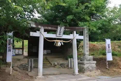 大六天麻王神社の鳥居