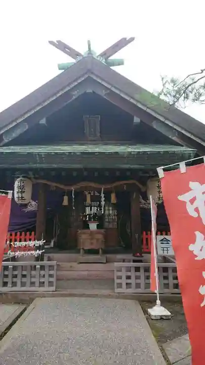 市姫神社の本殿・本堂