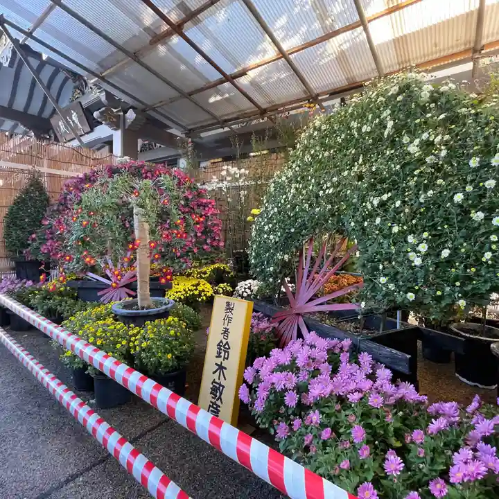 湯島天満宮の庭園