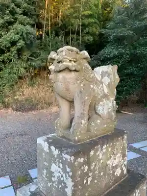 八幡神社の狛犬