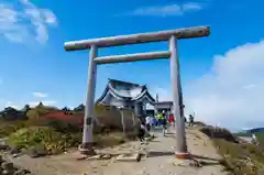 刈田嶺神社(奥宮)の鳥居