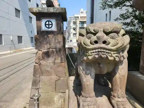 松原神社の狛犬