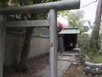 白山神社の鳥居