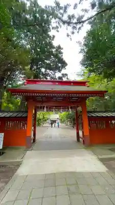 息栖神社の山門・神門