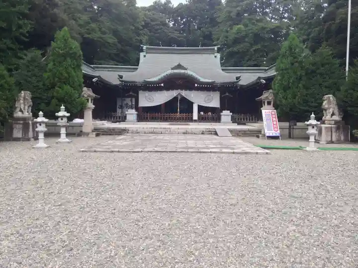 栃木縣護國神社の本殿・本堂